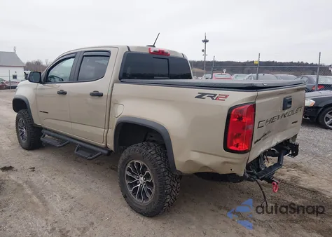 2021 Chevrolet Colorado 4Wd Short Box Zr2 z USA, uszkodzony, nr VIN 1GCGTEEN4M1290119
